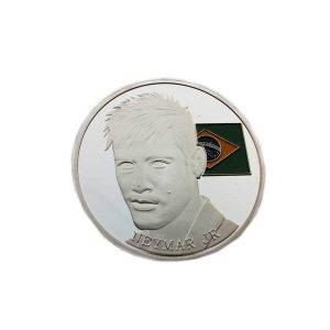 سکه یادبود نیمار برزیلی