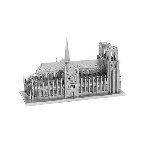 پازل فلزی سه بعدی کلیسای نوتردام پاریس