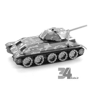 پازل فلزی سه بعدی تانک T-34