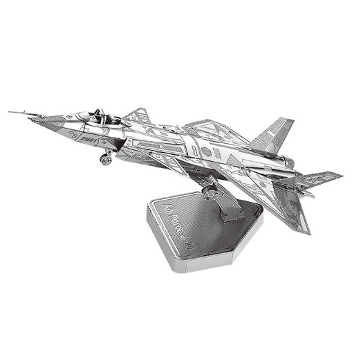 پازل فلزی سه بعدی جنگنده J-20
