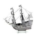 پازل فلزی سه بعدی مدل کشتی بادبانی