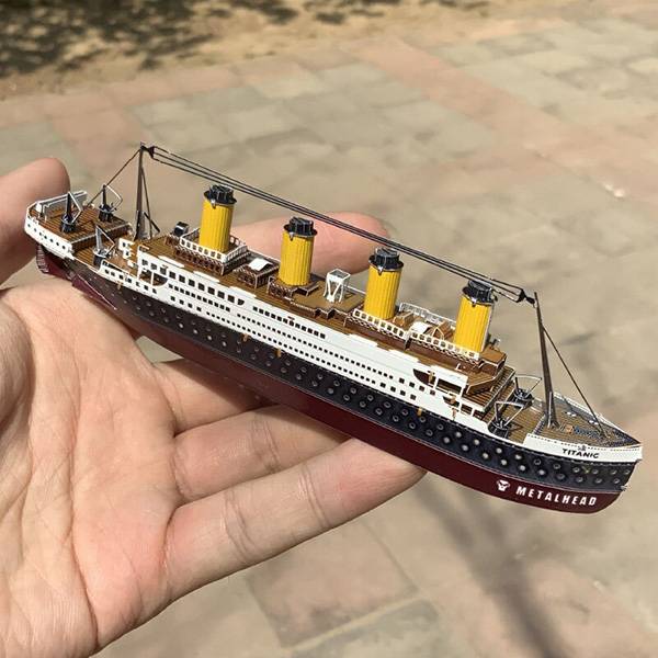 پازل فلزی سه بعدی Titanic
