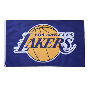 پرچم تیم بسکتبال Los angeles lakers