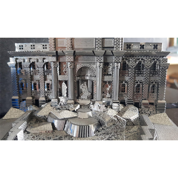 پازل فلزی سه بعدی مدل Trevi Fountain