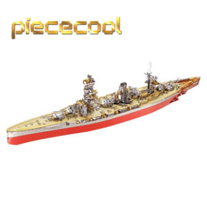 پازل فلزی سه بعدی مدل ناو Fuso Battleship