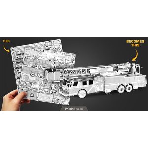 پازل فلزی سه بعدی Fire Engine