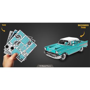 پازل فلزی سه بعدی 1957 Chevrolet